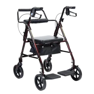 Rollator Transport Chair Hybrid DynaGo Duo by Dynarex