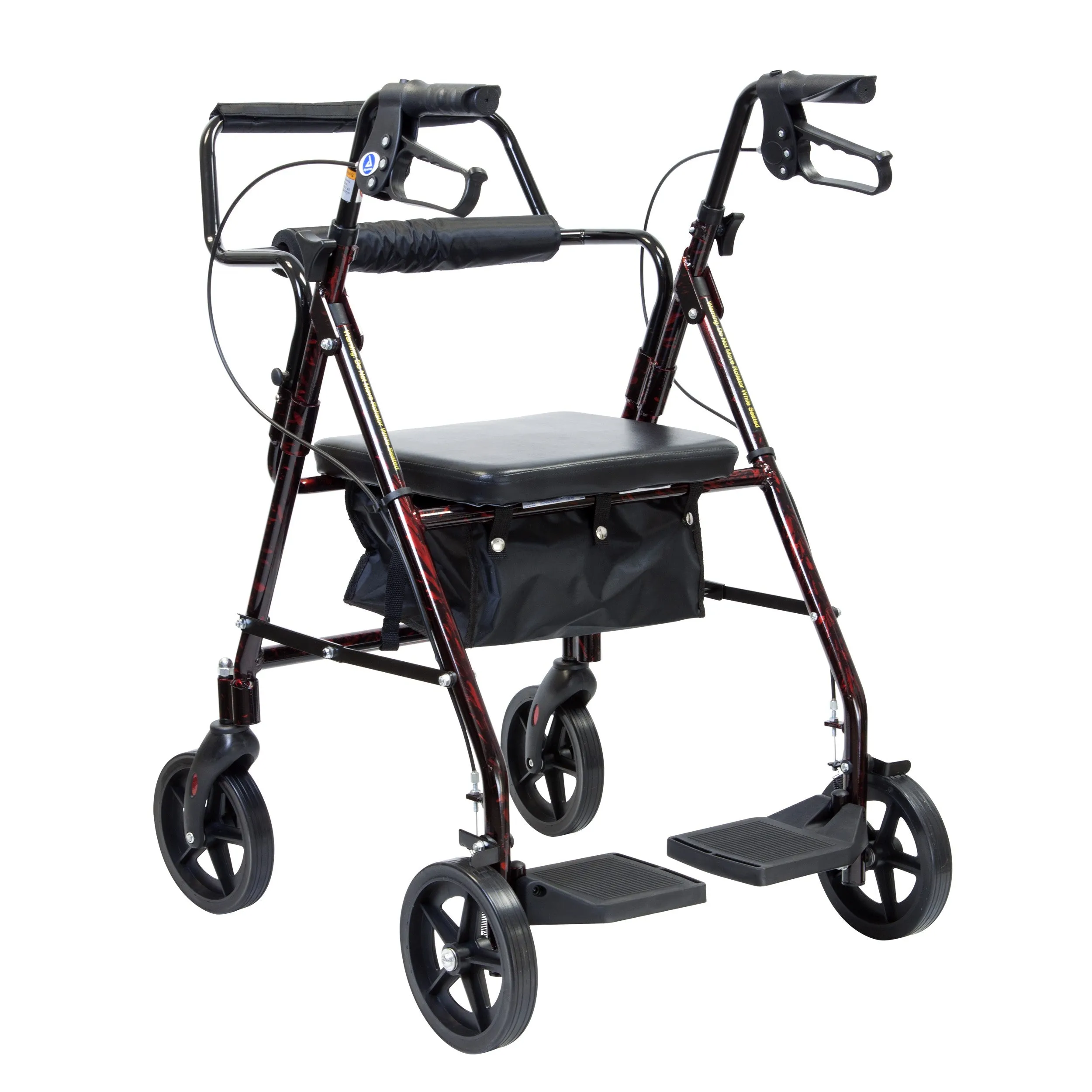 Rollator Transport Chair Hybrid DynaGo Duo by Dynarex
