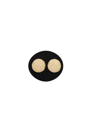 Round diamonds earrings (14K)