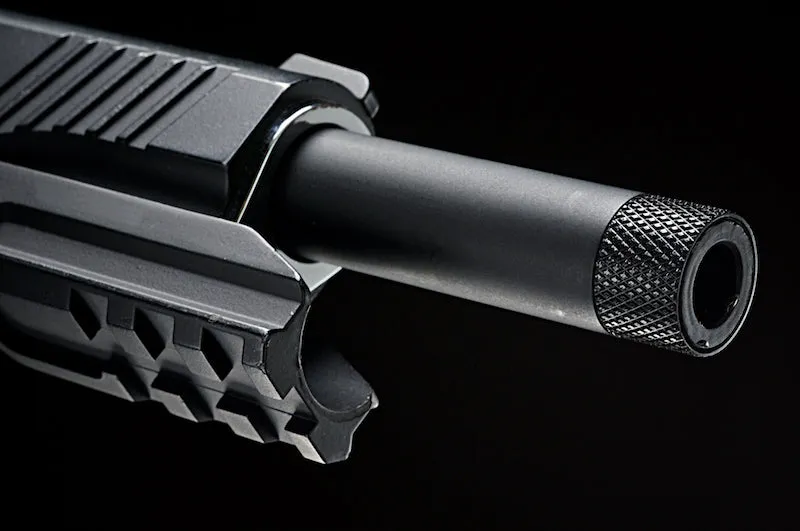 RWA Threaded Outer Barrel w/ Thread Cover for RWA / KWC / Cybergun / Elite Force Airsoft Co2 1911 (14mm CCW)