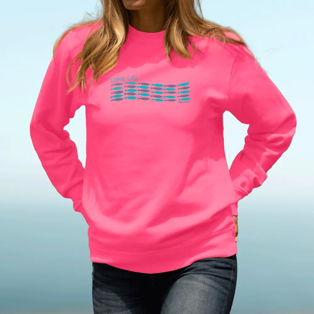 SALE "Breaking Waves" Relaxed Fit Classic Crew Unisex Sweatshirt