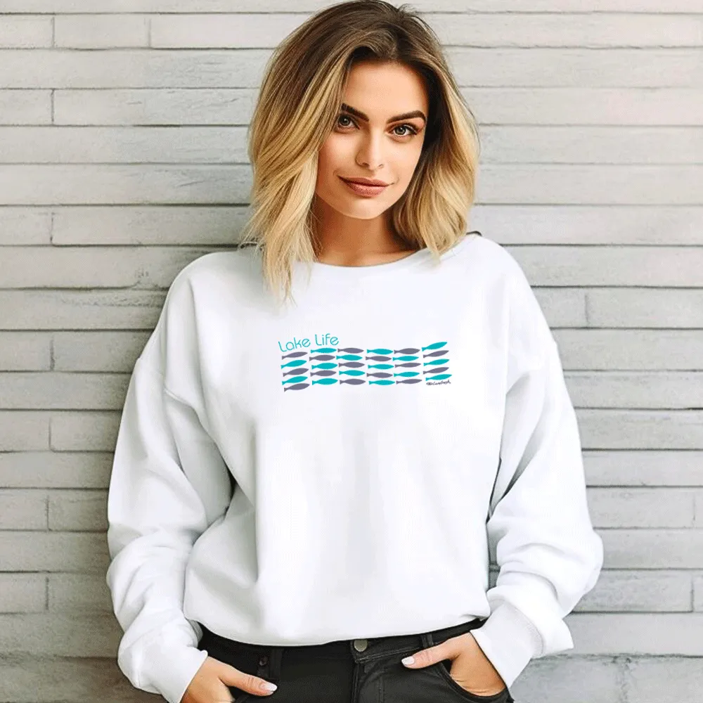 SALE "Breaking Waves" Relaxed Fit Classic Crew Unisex Sweatshirt