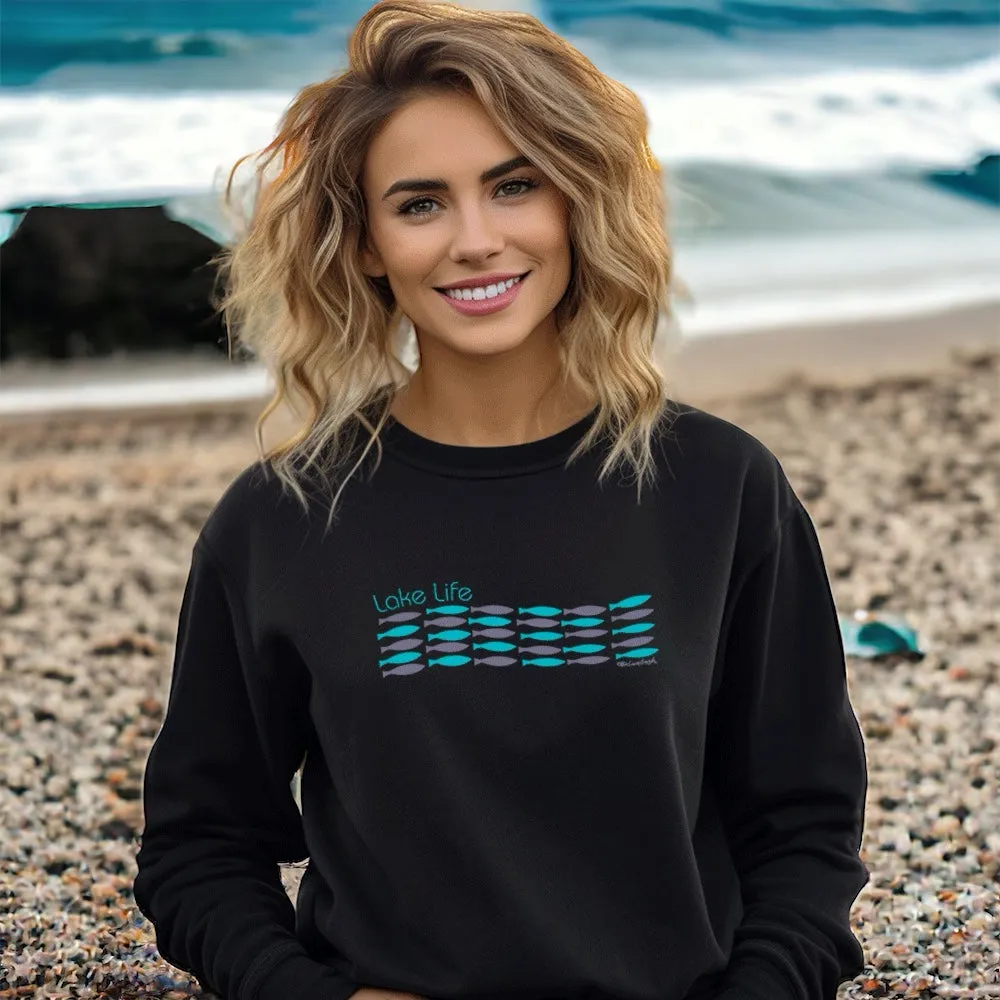 SALE "Breaking Waves" Relaxed Fit Classic Crew Unisex Sweatshirt