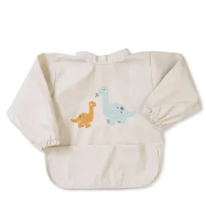 Saro Baby Long Sleeve Waterproof Bib - Wild Dinos
