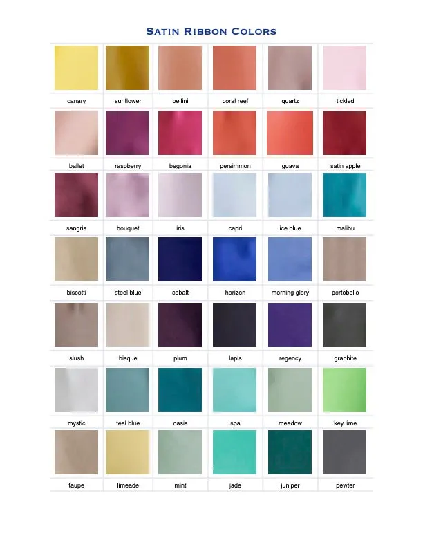 Satin Napkin Twillies ™️ with names