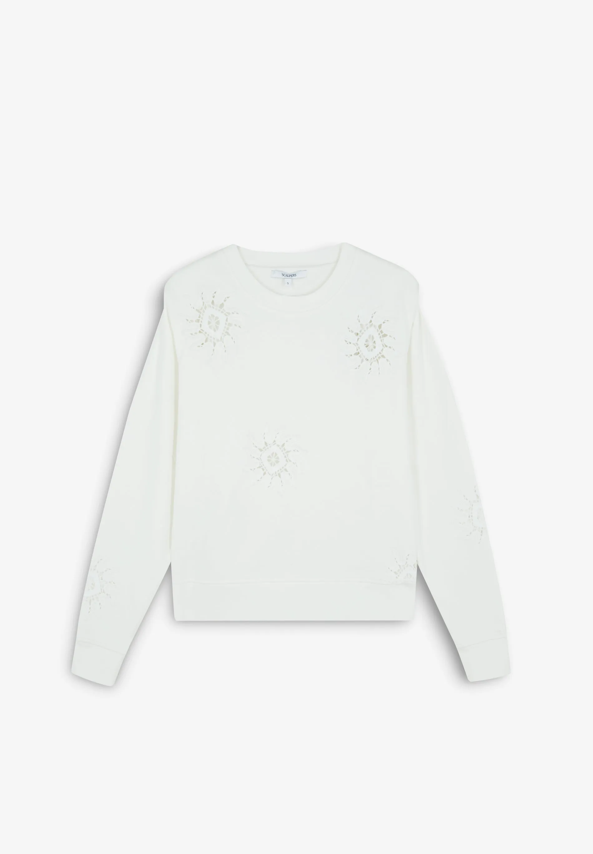 SC PADDED SUN CROCHET SWEATER