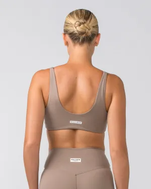 Scoop Everyday Bralette - Mushroom