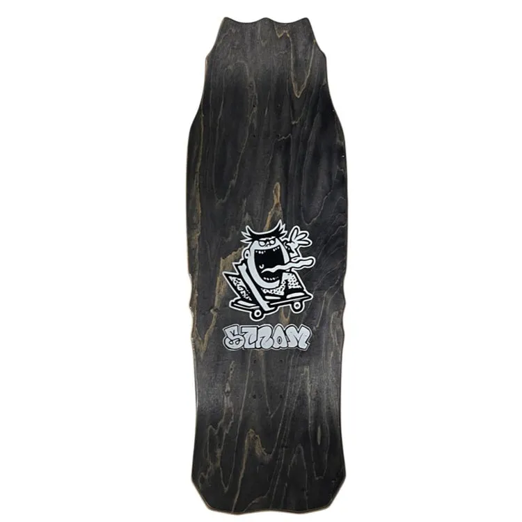 Scram Skates Earthskii Hoisin Sauce Shaped Skateboard Deck - 10.5