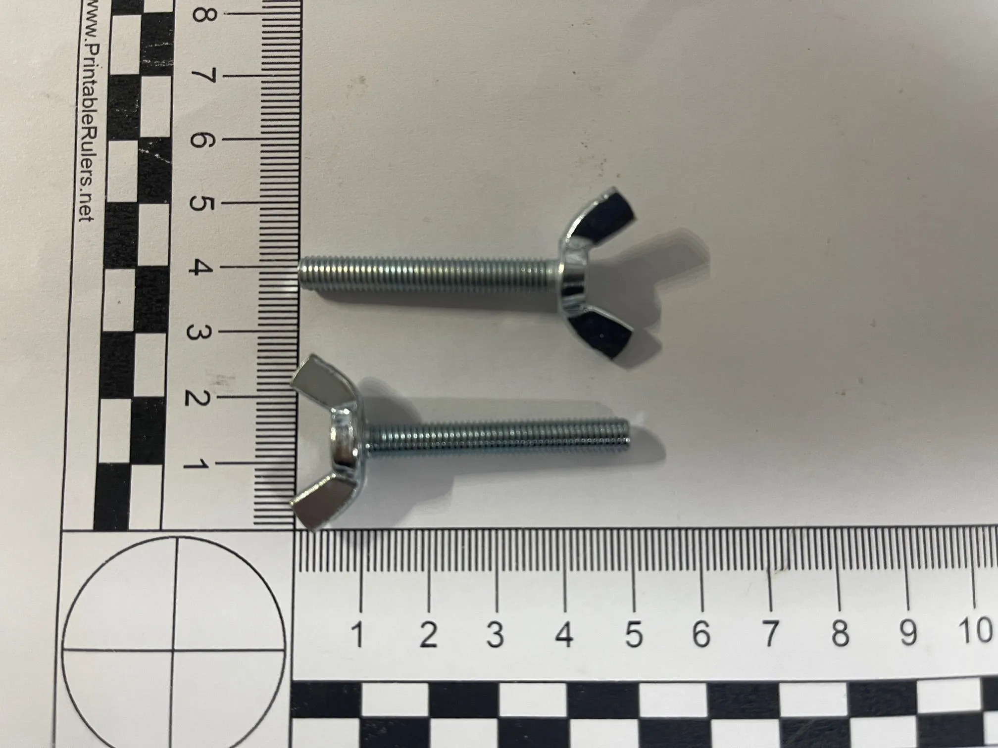 Set 2 x M5 thumbscrew for Yamaha keyboards