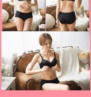 Sexy Push Up Bra For Figure Maintain - Wide Strip - Black Double Padded Bra