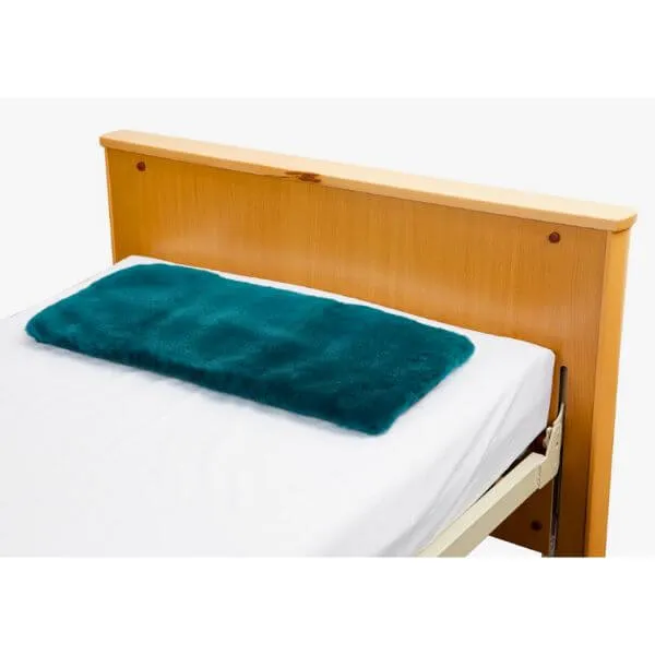 Sheepskin Bed Foot Rest Overlay