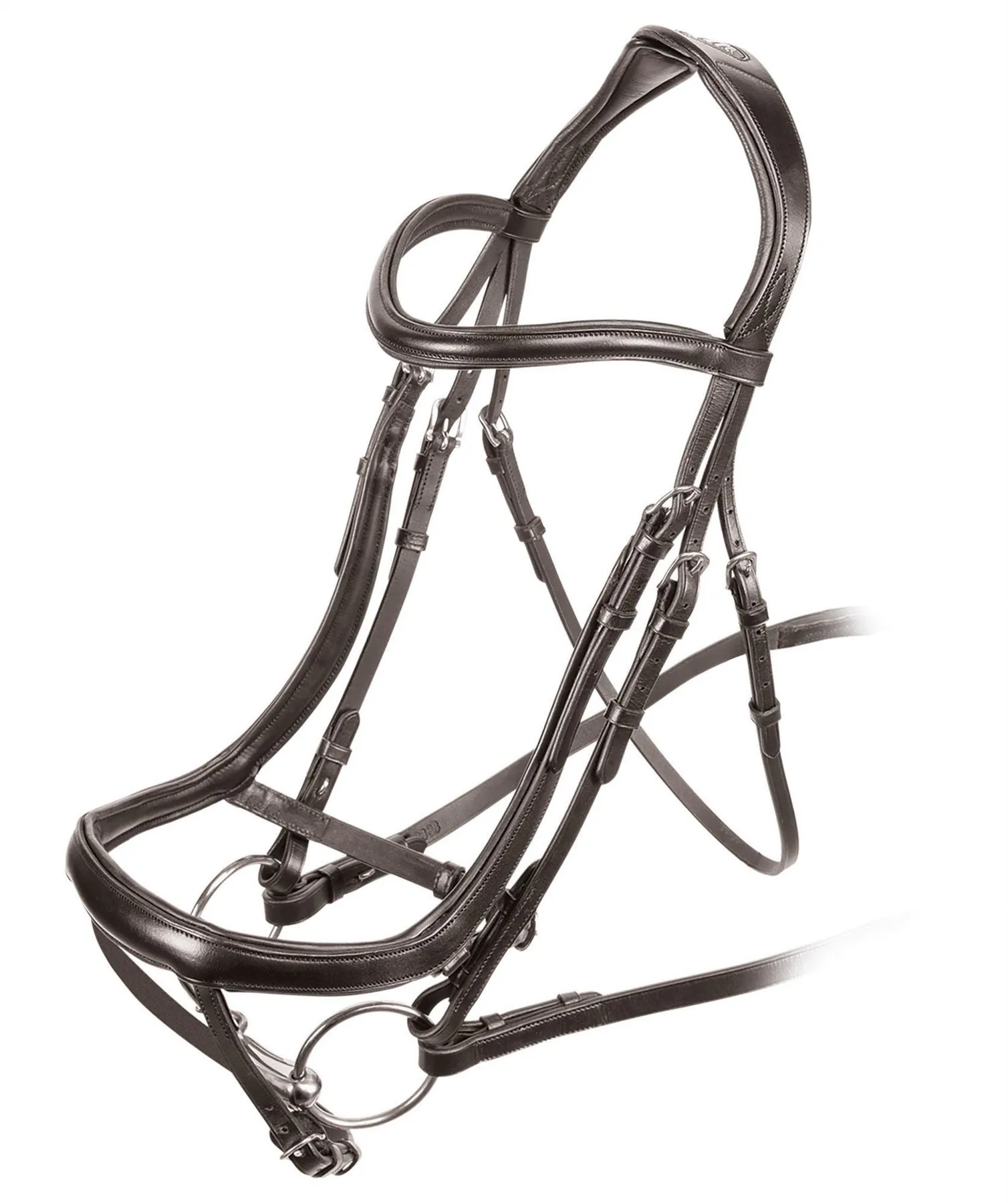 Shires Velociti Ervonomic Curved Flash Bridle