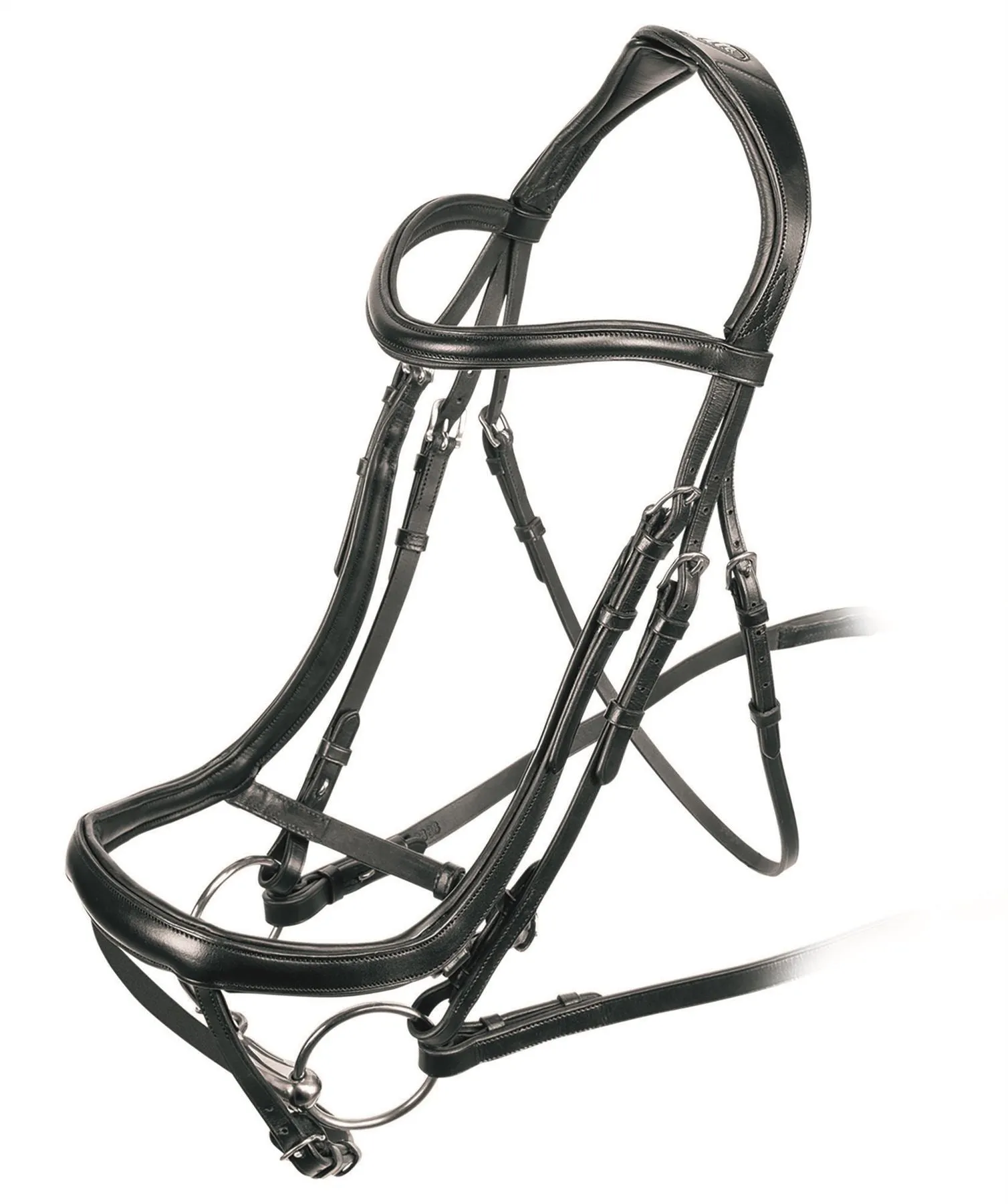 Shires Velociti Ervonomic Curved Flash Bridle
