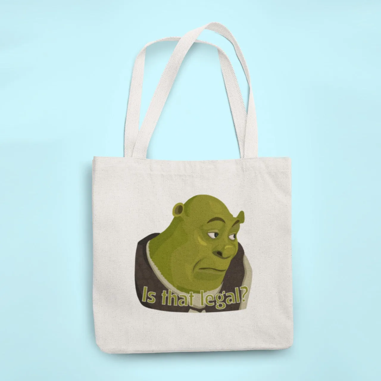 Shrek Tote Bag with Zipper