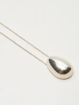 Silver Everyday Egg Pendant