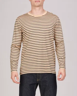 Simon Long Sleeve Striped Relaxed Top