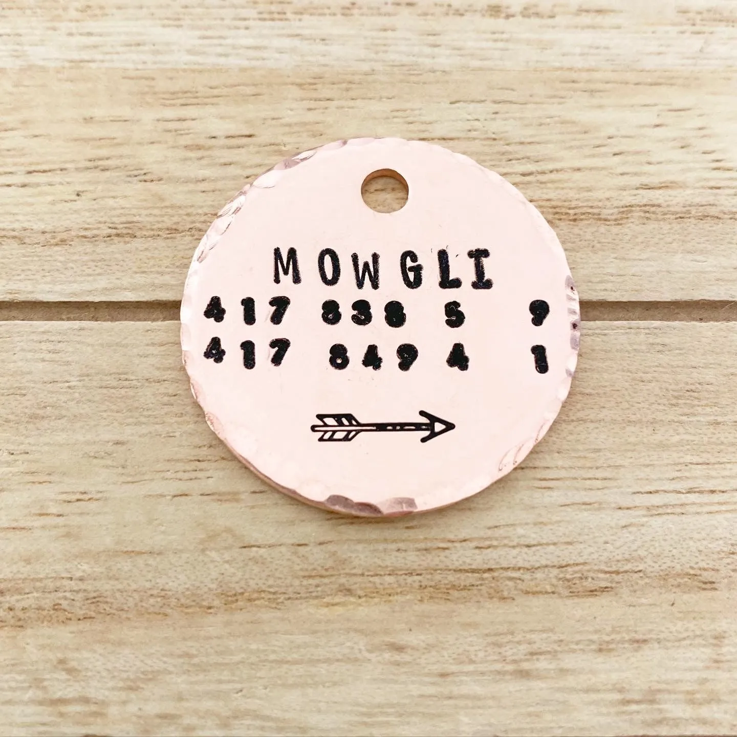 Single-Sided Info Tag