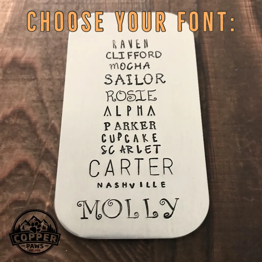 Single-Sided Info Tag