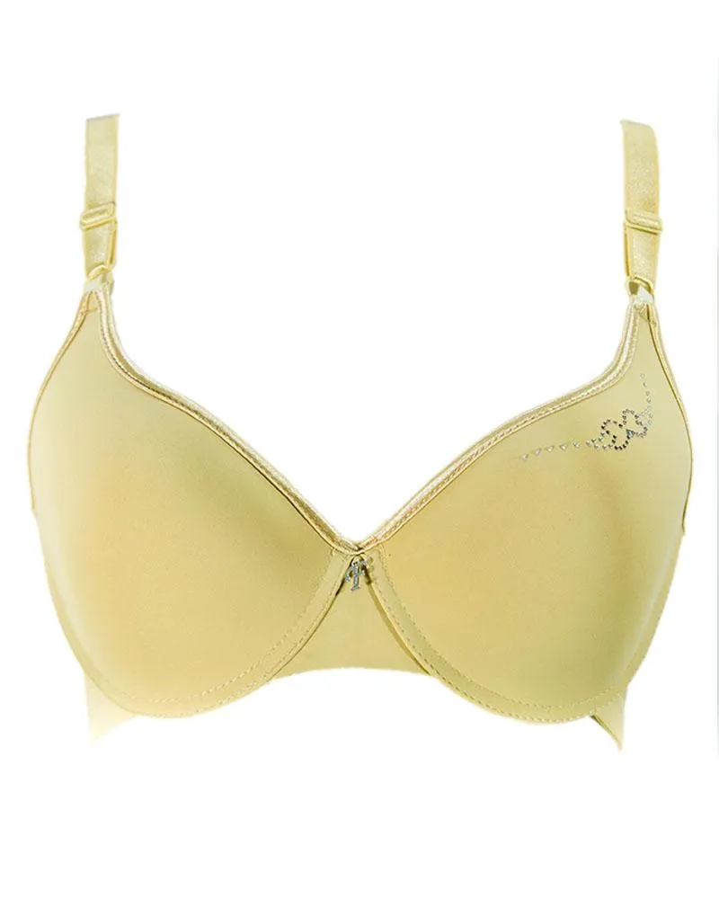 Skin Fancy Soft Padded Flourish Bra - Single Padded Underwired Bra - FL913
