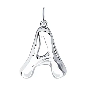 SKLV by SOKOLOV - Silver Letter Pendant "A"