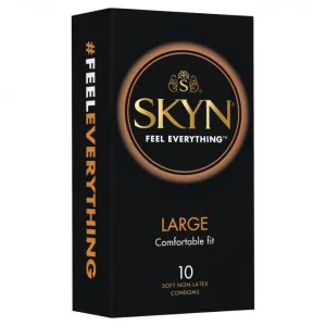 Skyn Large Comfortable Fit Condoms 10 Pack