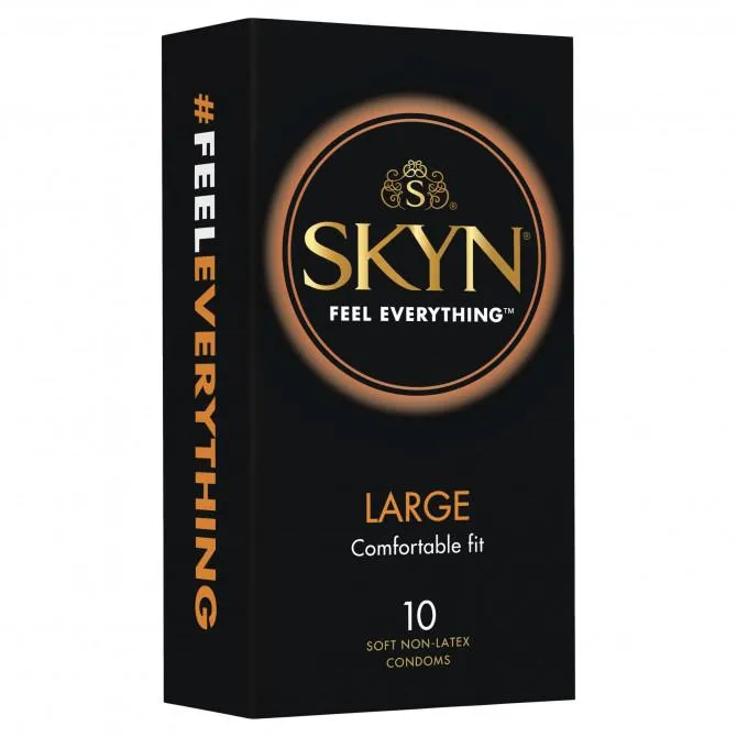 Skyn Large Comfortable Fit Condoms 10 Pack