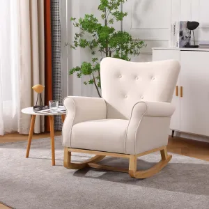 Small Contemporary Baby Room Rocking Chair Nursery Comfortable