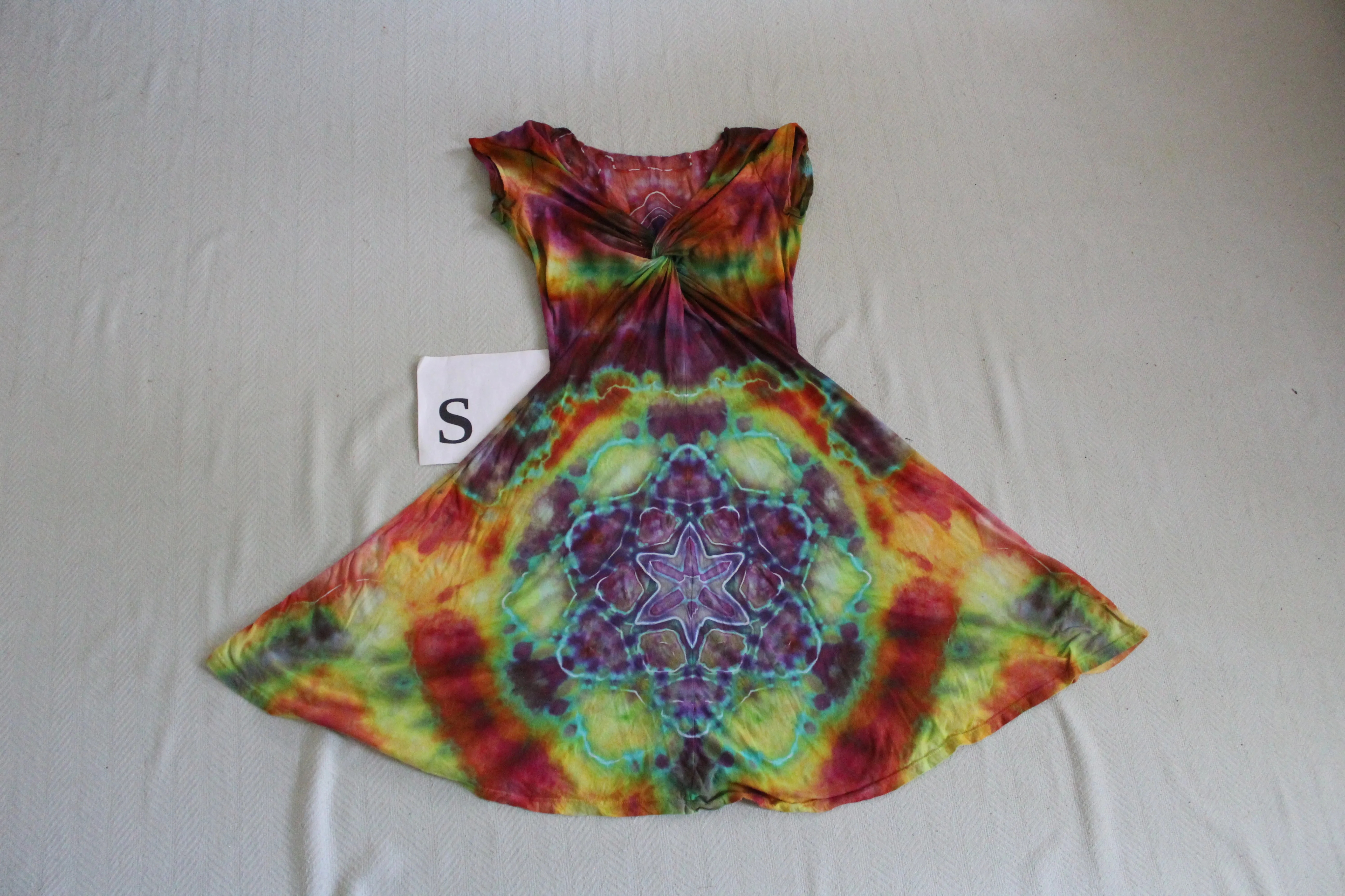 Small Twisted Front Dress