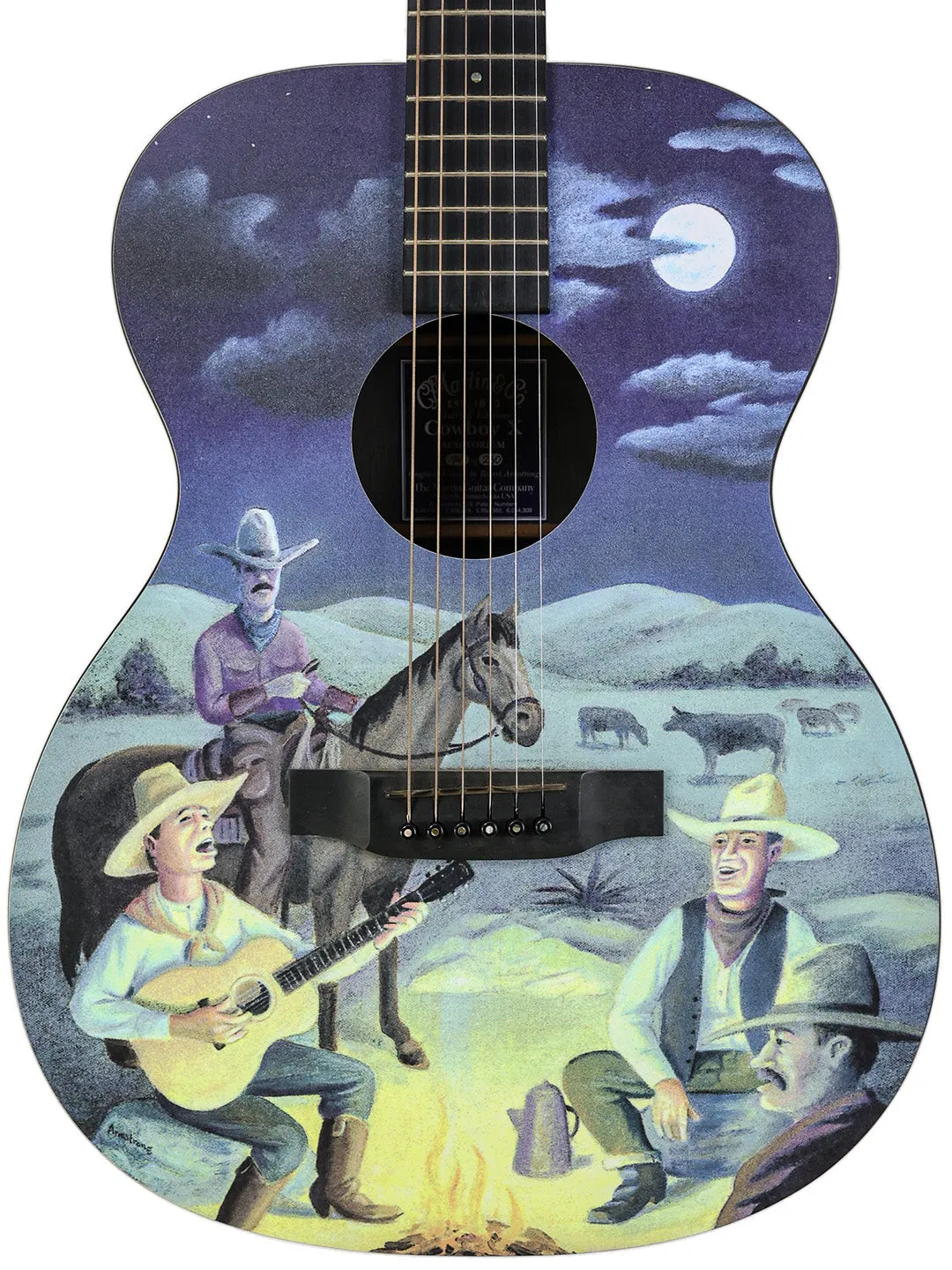 SOLD - Martin Cowboy X Limited Edition 74/250 - USA 2000