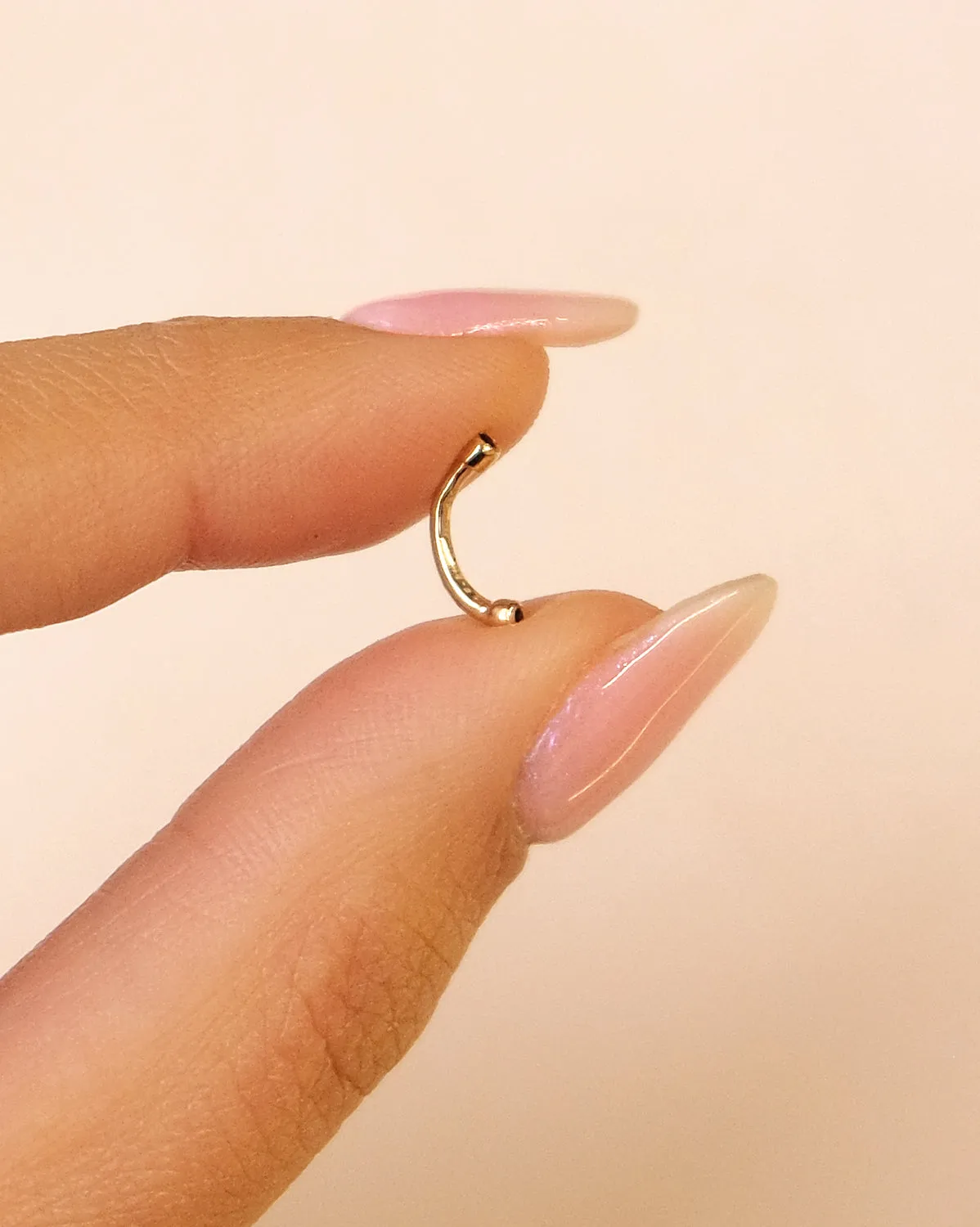 Sophia Curved Onyx Barbell
