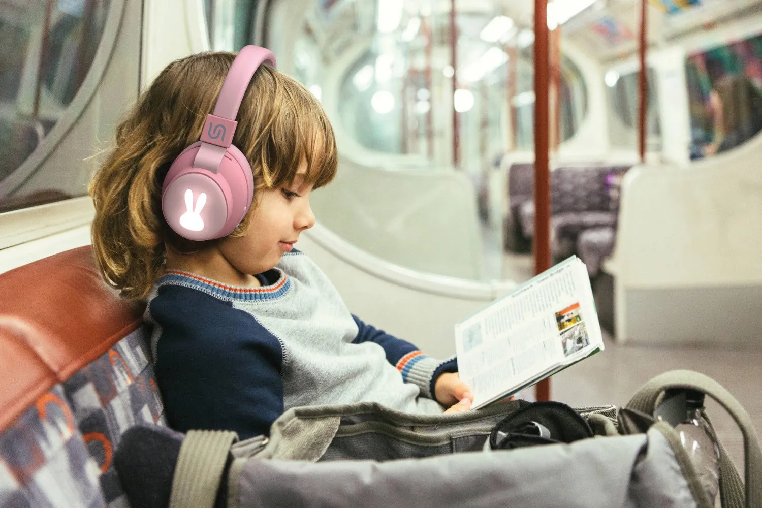 Soundtec By Porodo Kids Wireless Headphone Comfortable And Safe Headphone For Kids