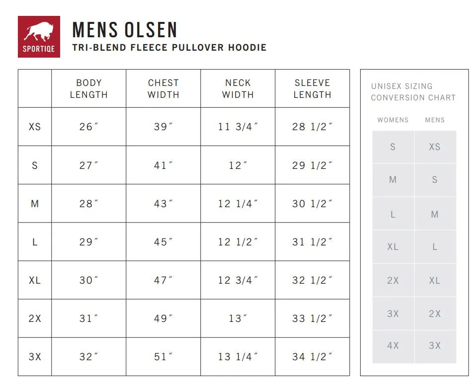 Sportiqe Olsen Varsity Hoodie - Black