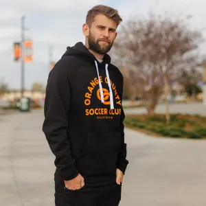 Sportiqe Olsen Varsity Hoodie - Black