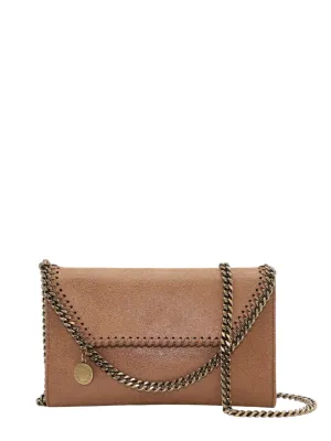 Stella McCartney Mini Crossbody Eco Shaggy Deer With Antique Gold Chain
