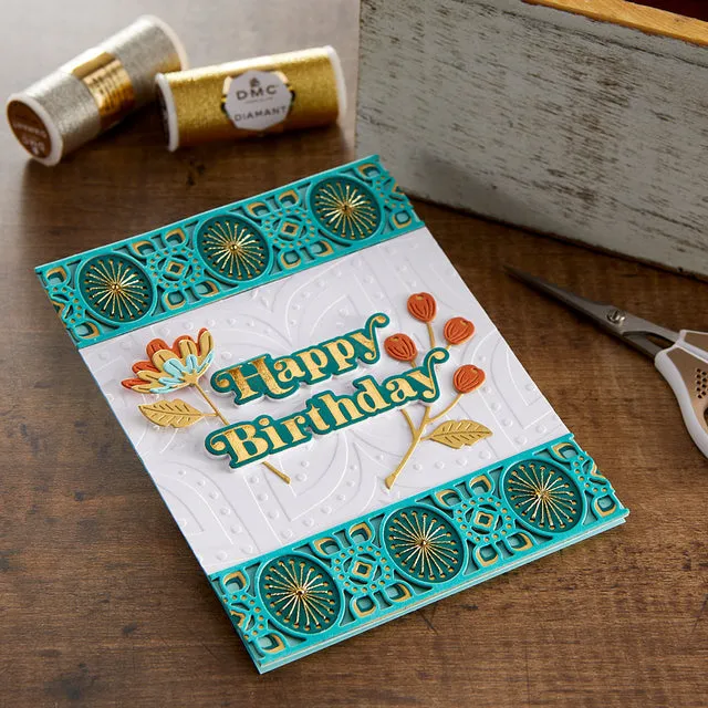 Stitched Kaleidoscope Strip Dies S6-192 Spellbinders