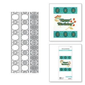 Stitched Kaleidoscope Strip Dies S6-192 Spellbinders