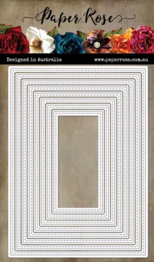 Stitched Rectangles 16575 Nested Die Set
