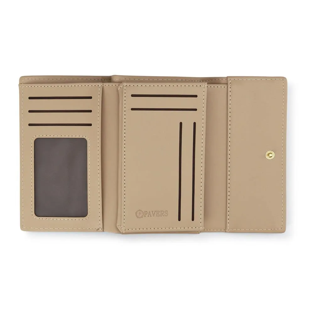Stitched Tri-Fold Purse - PRETT41006 / 326 882