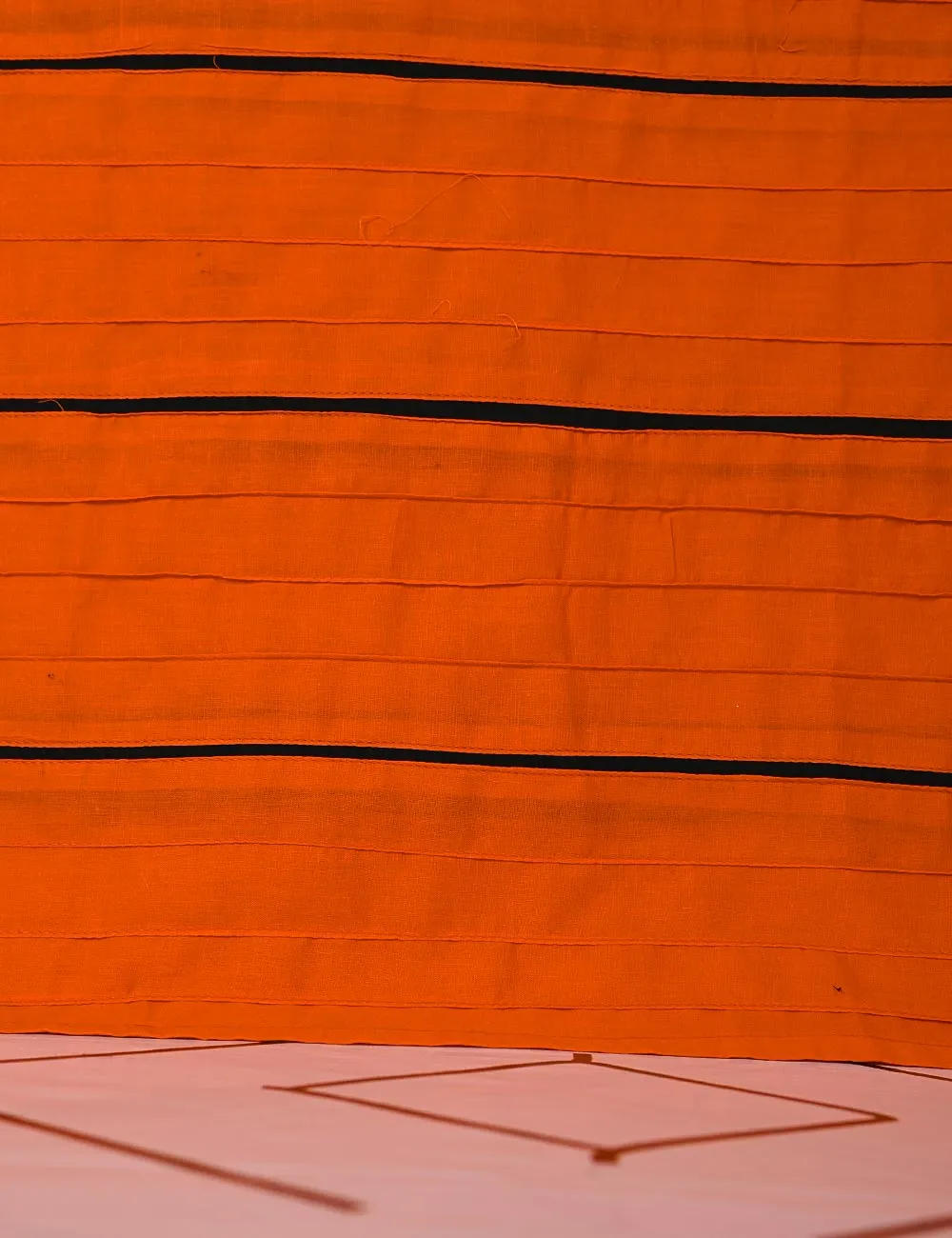 STP-006C-Orange - 2Pc Cotton Stitched
