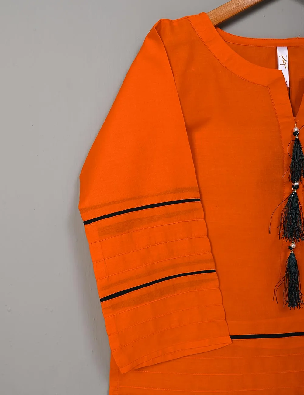 STP-006C-Orange - 2Pc Cotton Stitched