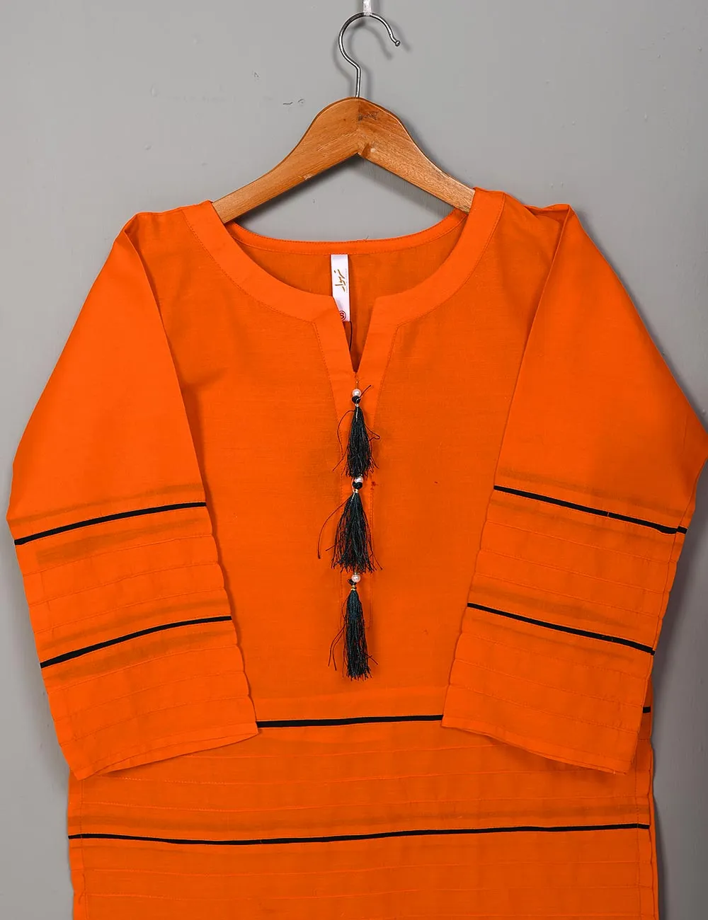 STP-006C-Orange - 2Pc Cotton Stitched