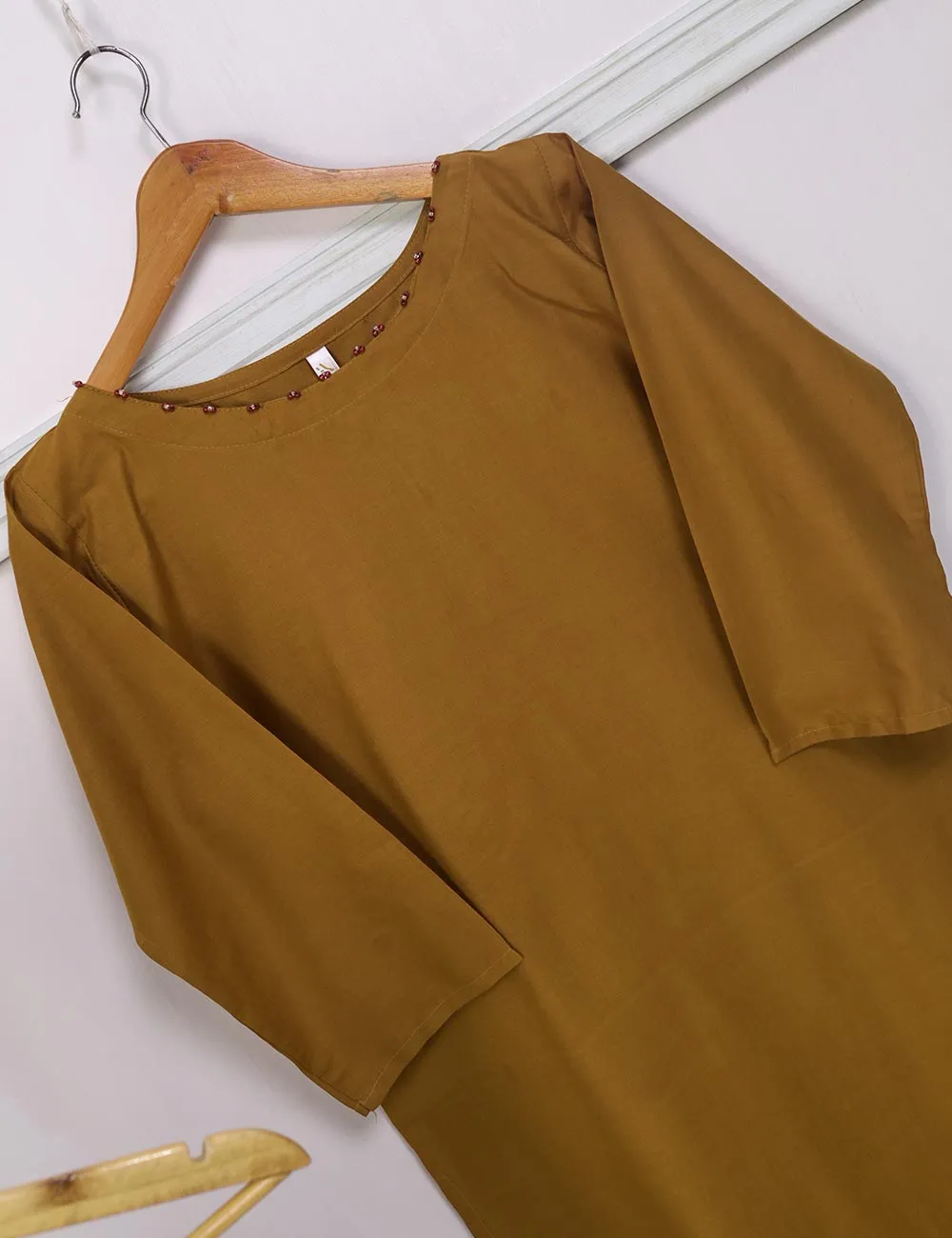 STP-022A-Brown - 2Pc Cotton Stitched