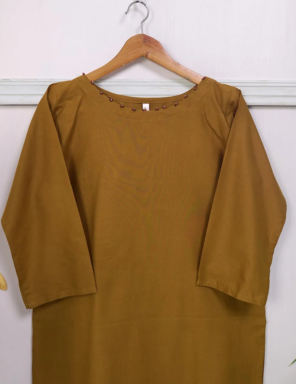 STP-022A-Brown - 2Pc Cotton Stitched