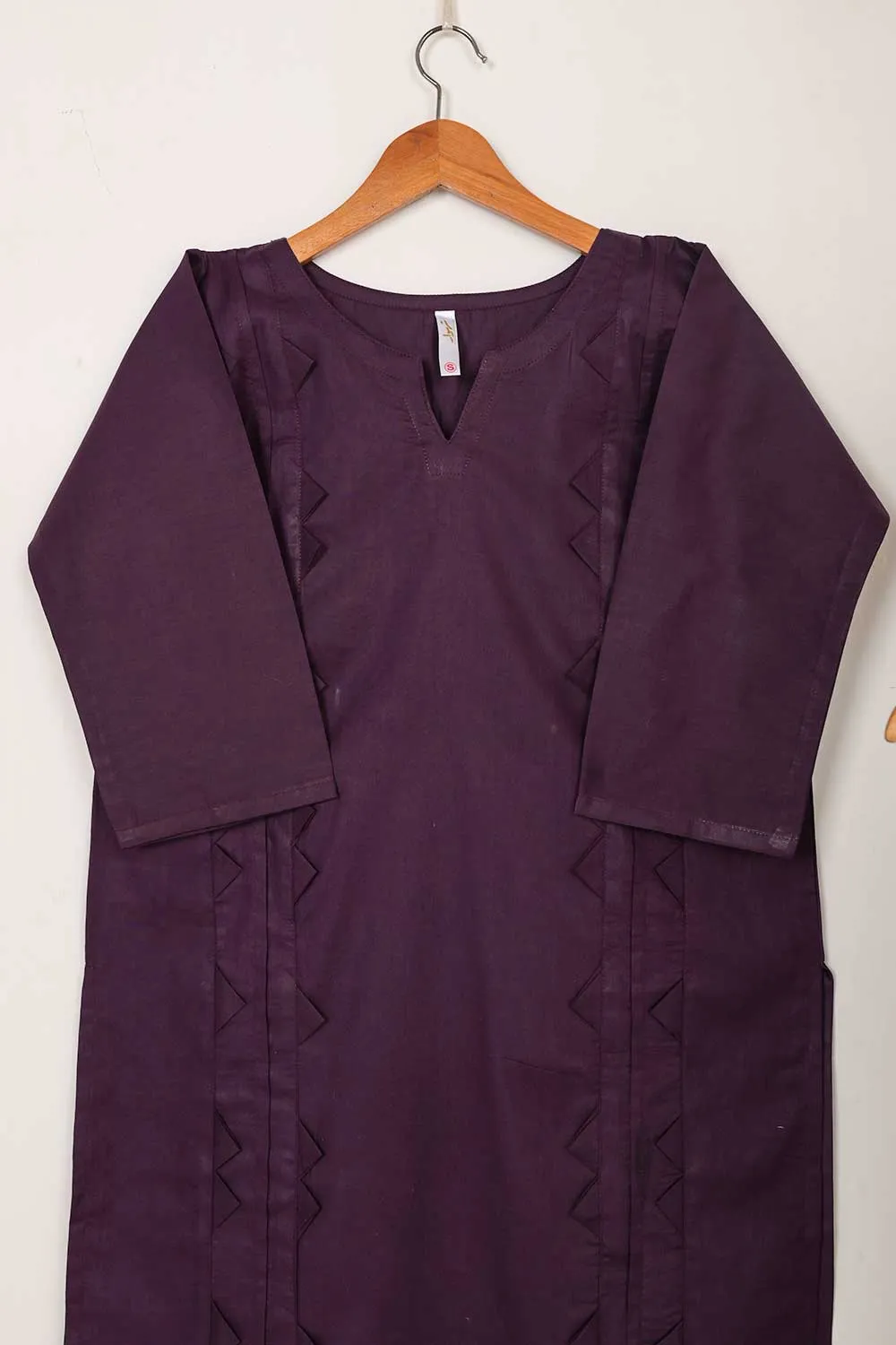 STP-049A-Purple - 2PC COTTON STITCHED