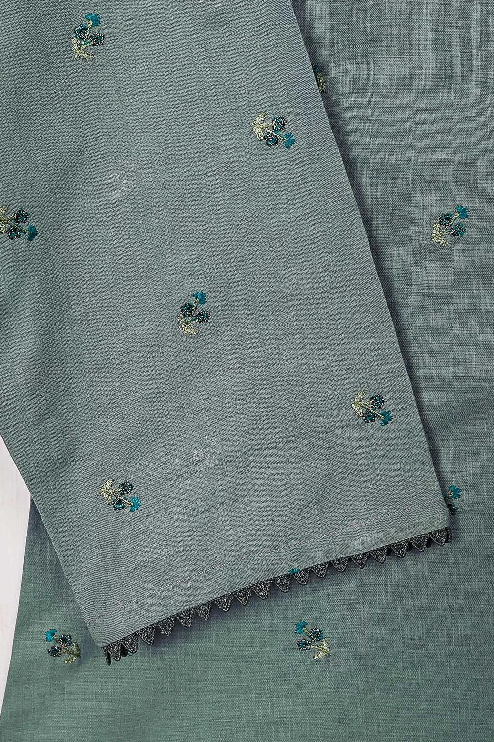 STP-110B-Grey - 2PC COTTON STITCHED