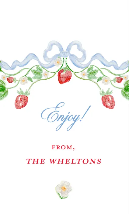 Strawberry Gift Tags