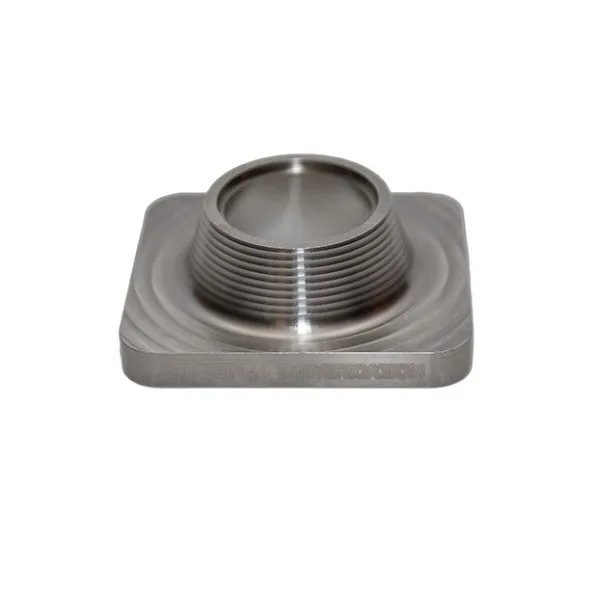 Street Carr Fabrication Stainless Billet 2" Single Inlet  SCH10/40 Pipe T4 Flange