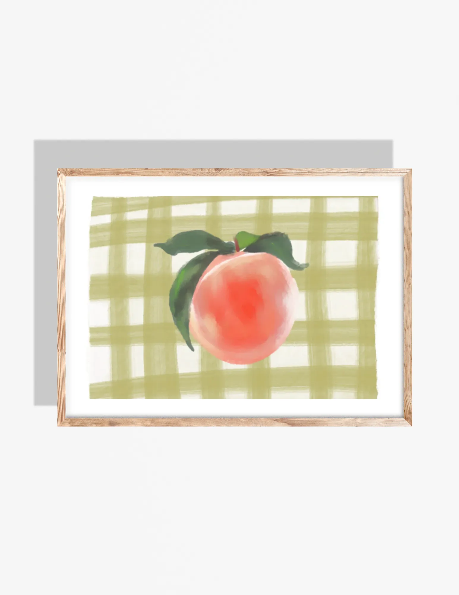 SUMMER PEACH - Art Print