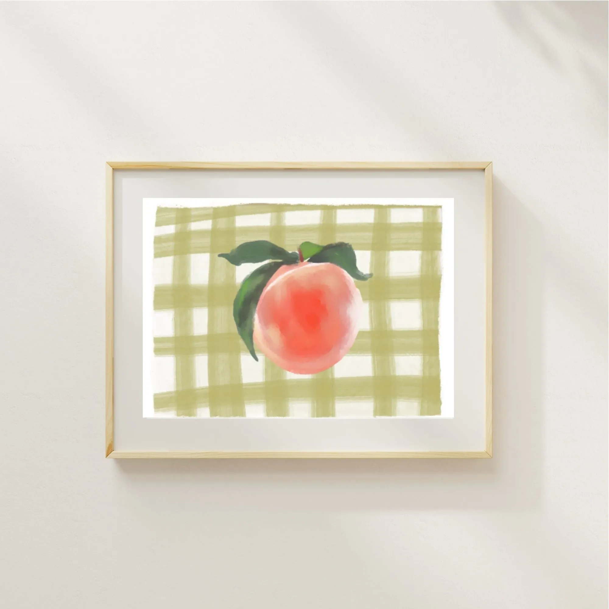 SUMMER PEACH - Art Print