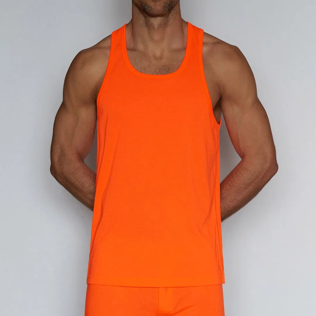 Super Bright Relaxed Tank Ollie Orange